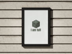 I AM TUFF | Cinematic Art Poster - Roomatic