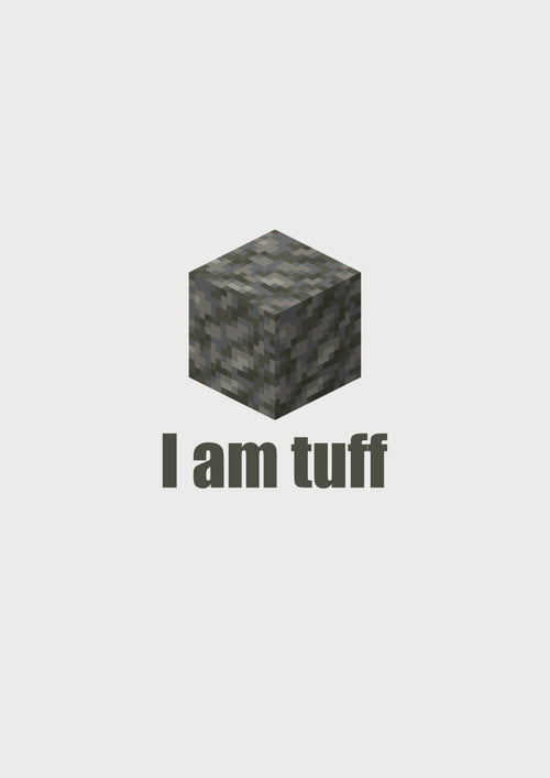 I AM TUFF | Cinematic Art Poster - Roomatic